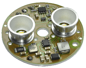 Tauchleuchtenelektronik-LED-50mm-70 Grad Optik