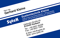 Systemtechnik Kleine